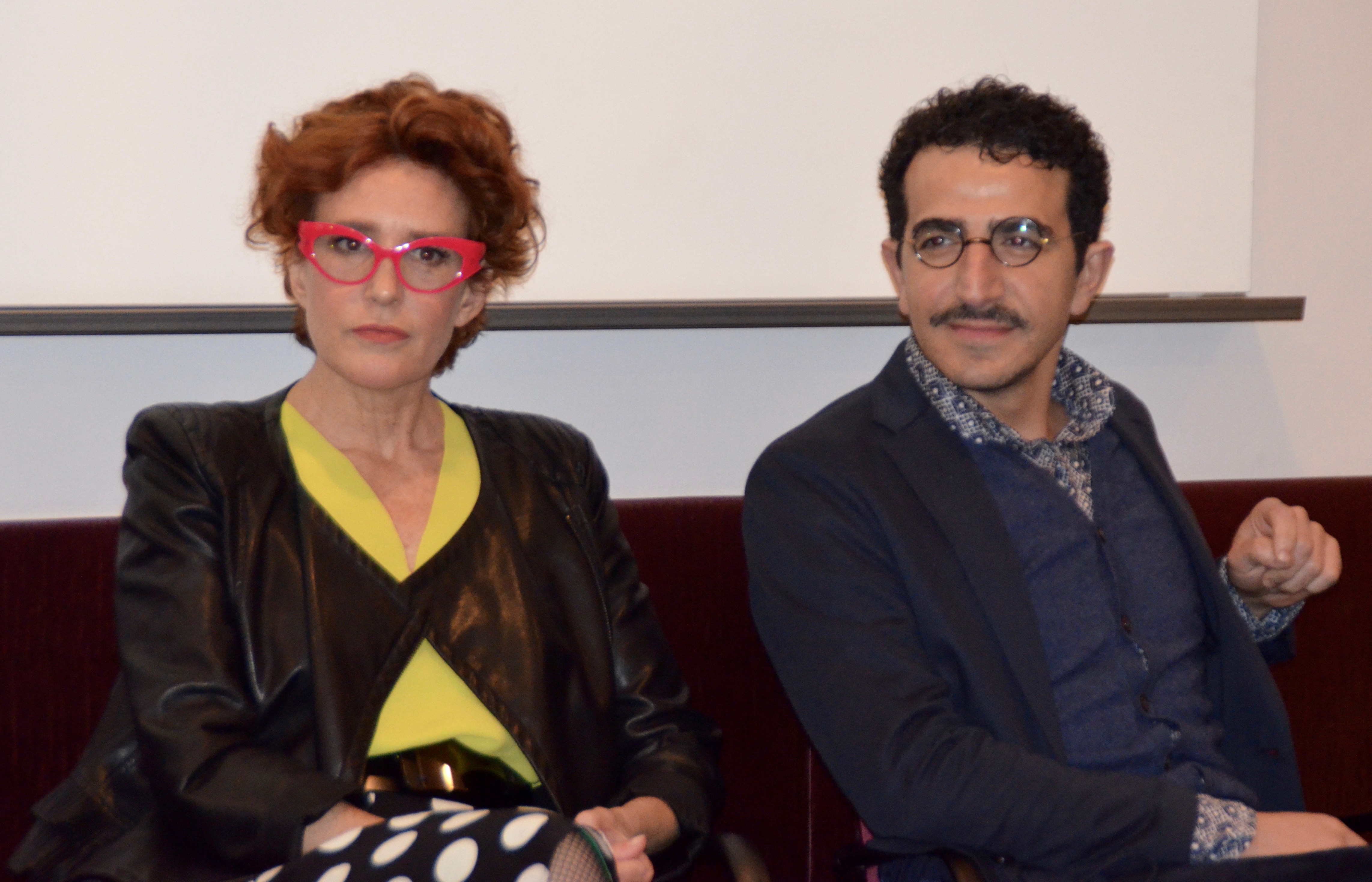 Lucrezia Lante della Rovere con Francesco Zecca, regista di "Io sono Misia"