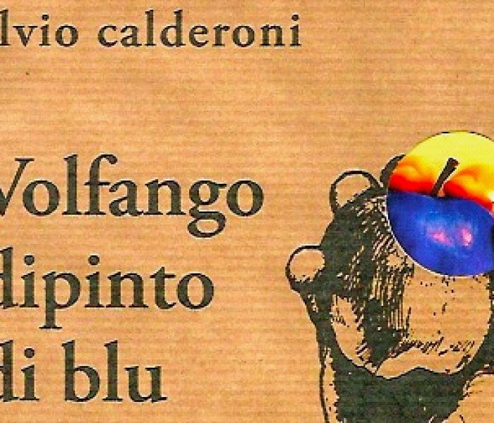 Volfango dipinto di blu di Elvio Calderoni